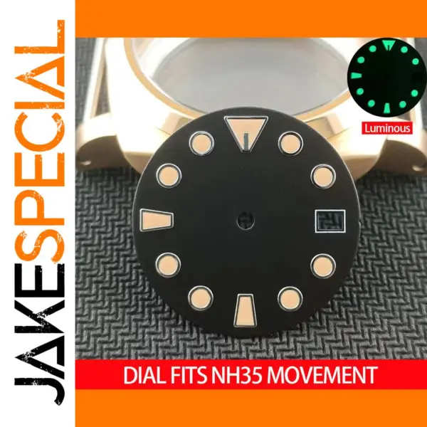 28.5MM Luminous Dial for NH35/NH36 Movement