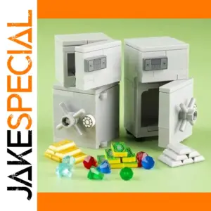 Money Safes for Minifigures - 3 Piece Accessory