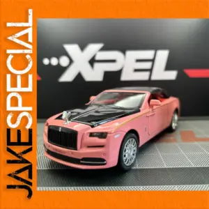 1:32 Scale Rolls Royce Dawn Diecast Model Pink