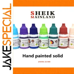 SHEIK 8 Color Water-Based Matte Paint Set