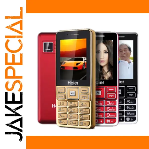 Haier M319 Push Button Mobile Phone in 4 Colors