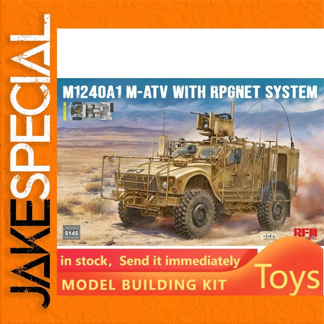 RM-5145 M-ATV Model Kit 1:35 Scale Assembly 1 RM-5145 M-ATV Model Kit 1:35 Scale Assembly
