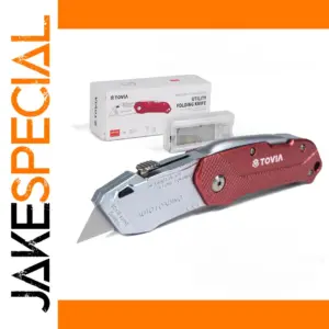 TOVIA Utility Folding Knife with Extra Blades