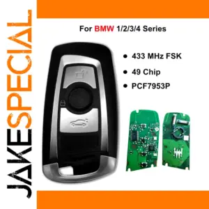 Smart Key Fob for BMW 1, 2, 3, 4 Series
