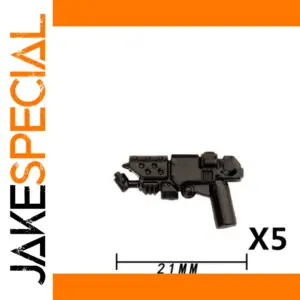 Black Military Minifigure Accessory Set of 5