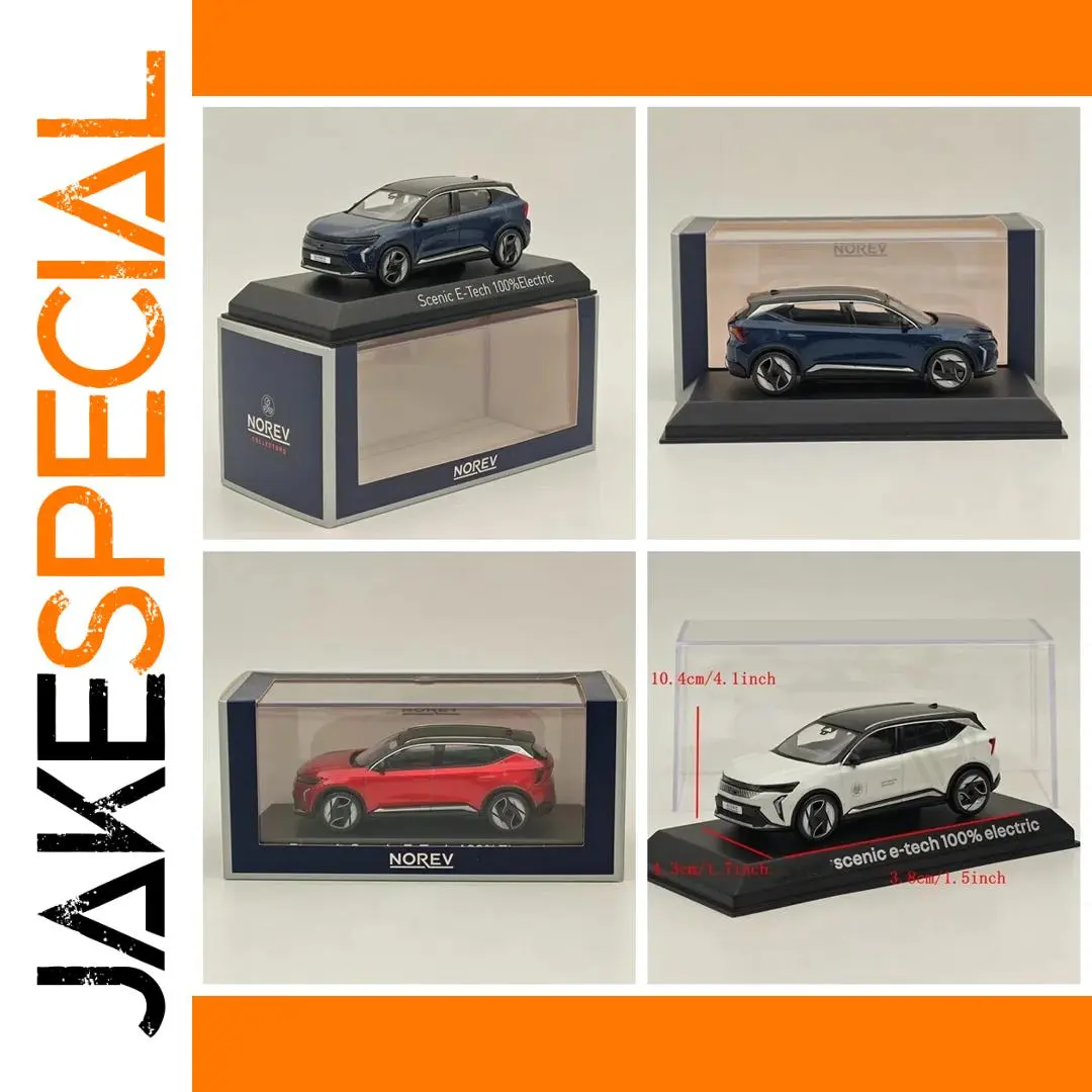 1:43 Norev Scenic E-Tech Electric Diecast Model 1 1:43 Norev Scenic E-Tech Electric Diecast Model