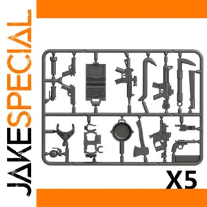 Military Building Block Weapon Accessory Set