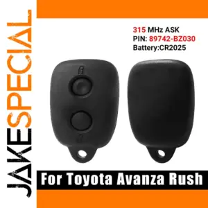 Toyota Avanza Rush 315MHz Remote Key Control