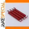 Vibrant Red Guitar Tremolo Bridge Springs - 4 Pack