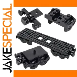 Train Base Wheel Carriage Building Set