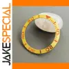 Yellow Aluminum Bezel Insert for SKX007 SKX009 SRPD
