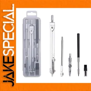 Deli Metal Compass Set for Precision Drawing