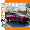 1:32 Scale Red Toyota Corolla Diecast Model