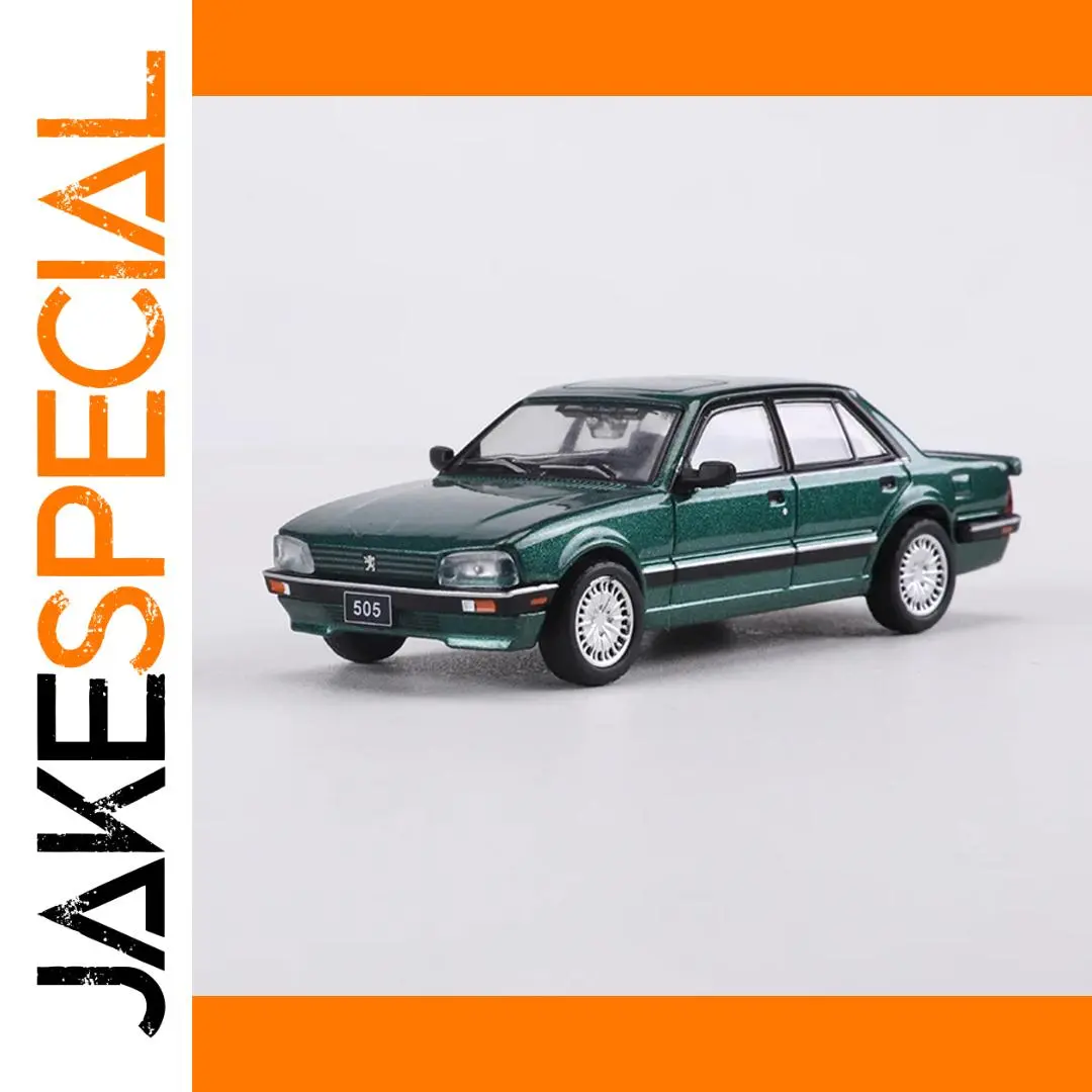 1:64 Scale Peugeot 505 Sedan Diecast Model Car 1 1:64 Scale Peugeot 505 Sedan Diecast Model Car