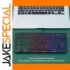 78-Key Backlit Wired Keyboard for Laptops/Tablets
