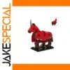 Medieval War Horse Building Block Toy Set