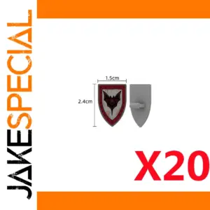 Medieval Shields for Minifigures - Pack of 20