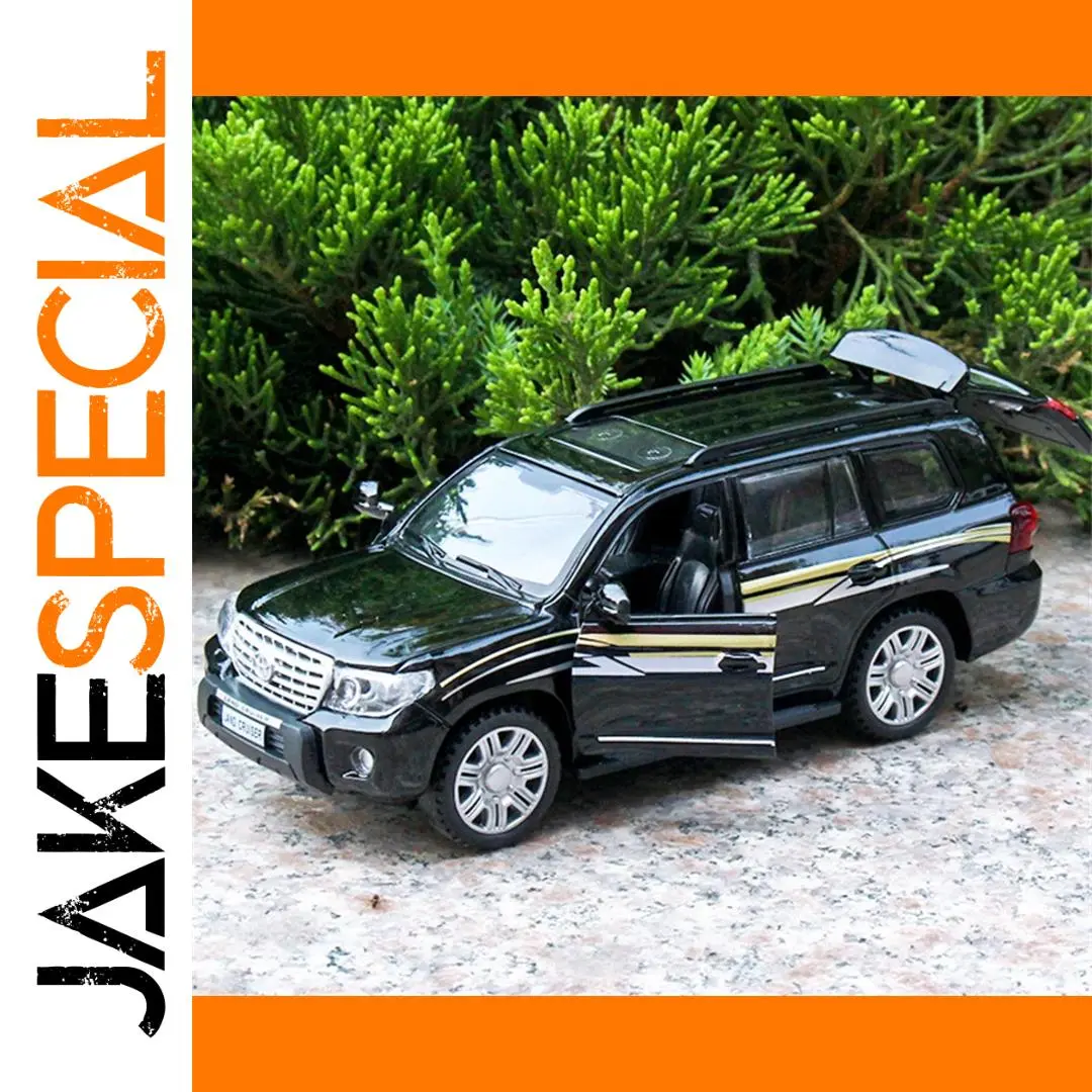 1:32 Black Toyota Land Cruiser Prado Model 1 1:32 Black Toyota Land Cruiser Prado Model
