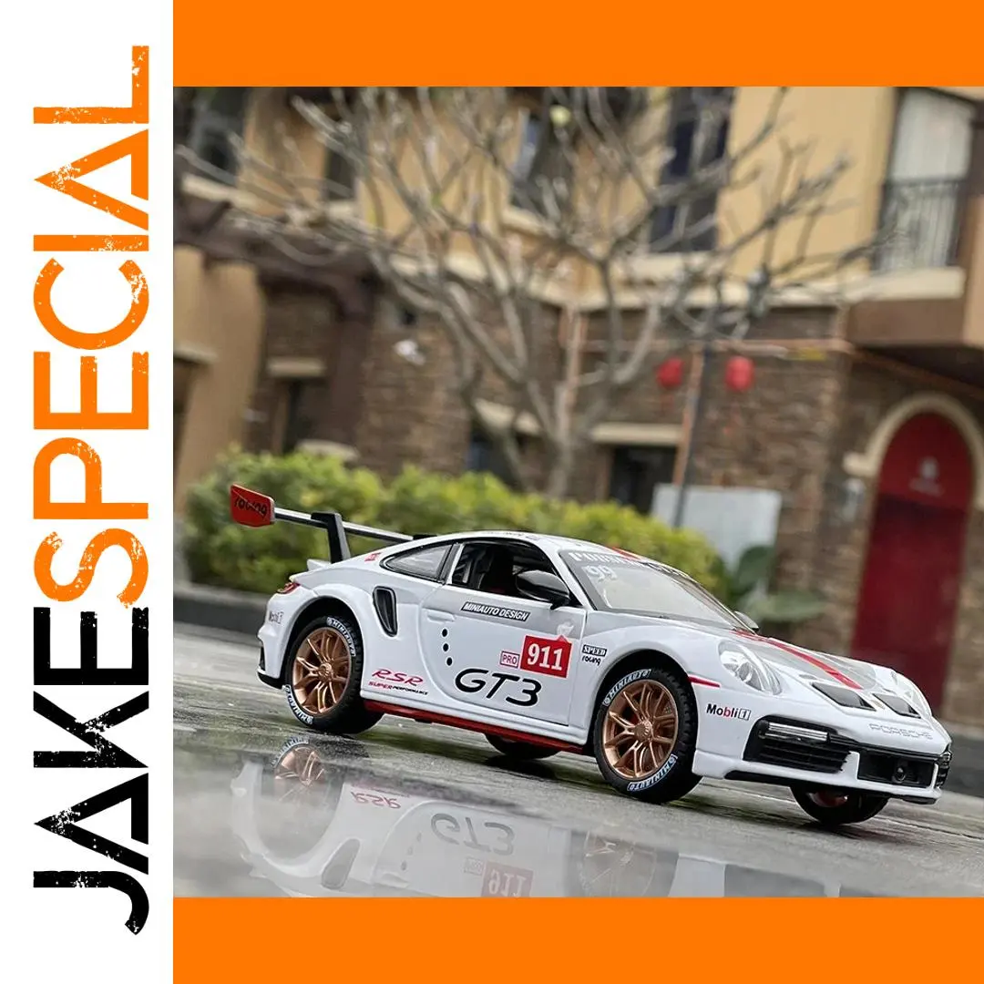 Porsche 911 GT3 RSR Diecast Model Car 1:32 1 Porsche 911 GT3 RSR Diecast Model Car 1:32
