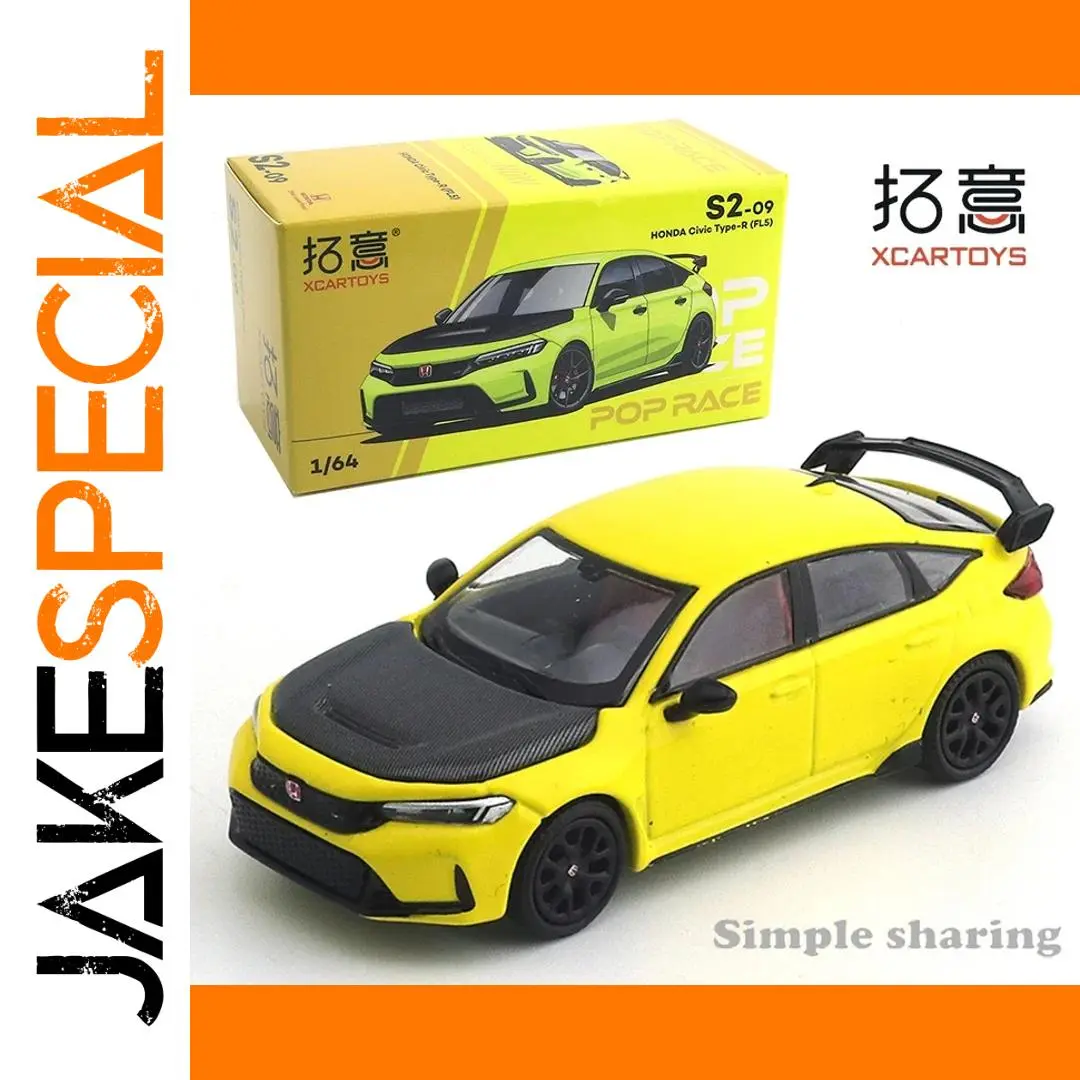 XCARTOYS 1:64 Honda Civic Type R Diecast Model 1 XCARTOYS 1:64 Honda Civic Type R Diecast Model