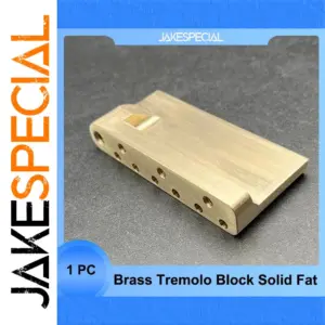 Solid Brass Tremolo Block for Electric Guitars