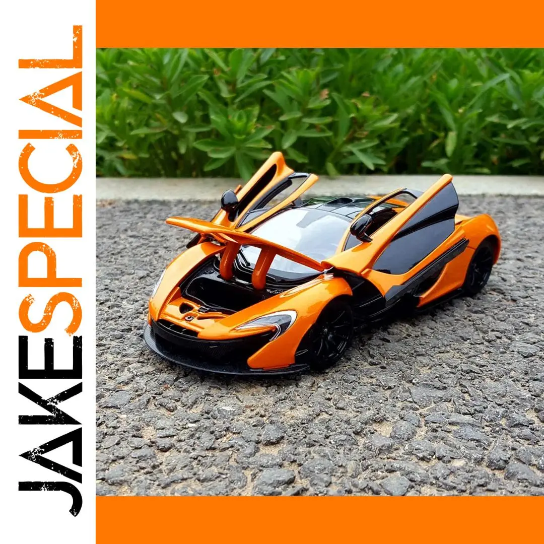 1/24 McLaren P1 Orange Diecast Model Car 1 1/24 McLaren P1 Orange Diecast Model Car