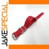 Red Nylon Woven NATO Watchband Strap 18-24mm