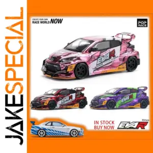 POP RACE 1:64 Toyota Yaris GR Diecast Model