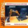 Diecast 1:25 Scale DOOSAN DX27Z Excavator Model