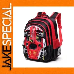 3D Car Backpack for Kids - Waterproof & Lightweight