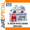 Takara Tomy Nissan NV350 Ambulance Model Car