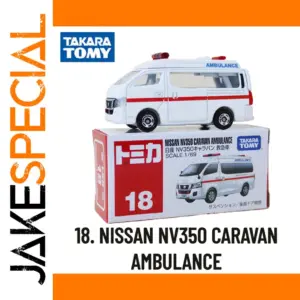 Takara Tomy Nissan NV350 Ambulance Model Car