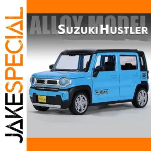 Suzuki Hustler Diecast Model SUV Blue 1:22 Scale