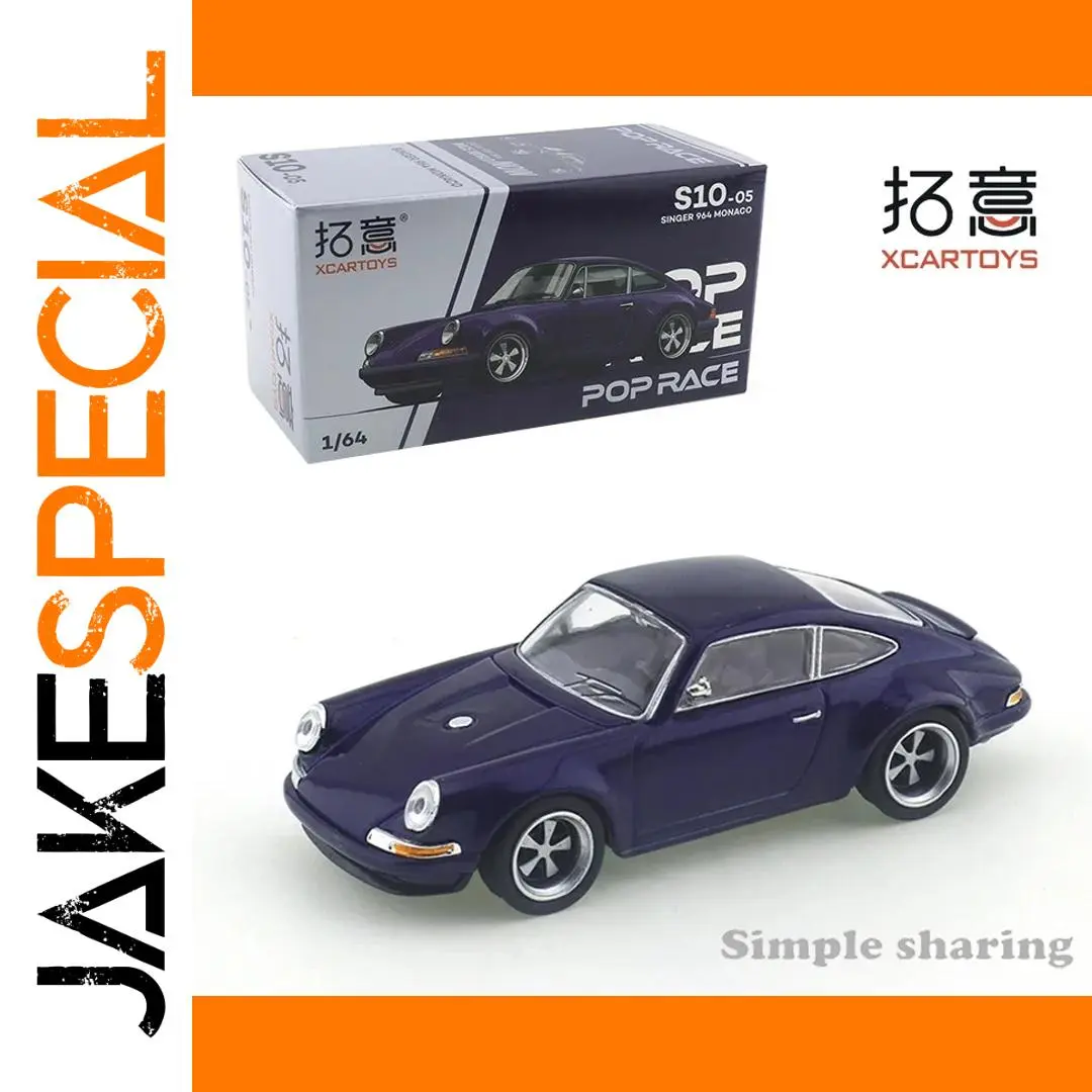 XCARTOYS Singer 964 Monaco Die-Cast Model Car 1 XCARTOYS Singer 964 Monaco Die-Cast Model Car