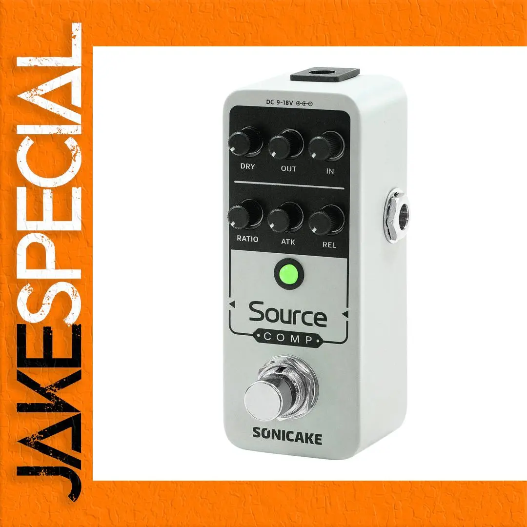 SONICAKE QSS-27 Source Compressor Pedal 1 SONICAKE QSS-27 Source Compressor Pedal