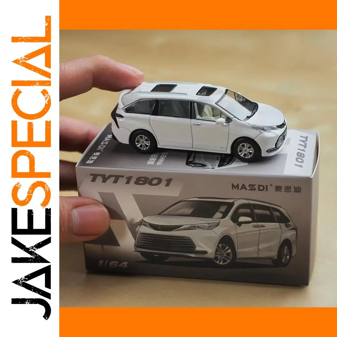 Sienna MPV 1:64 Scale Diecast Model Car 1 Sienna MPV 1:64 Scale Diecast Model Car