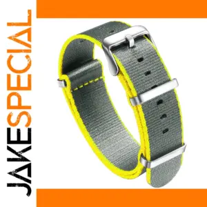 SAMCO SC-Nylon Olive Green Watch Band 22mm