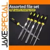 6 Piece Mini Steel File Set for Woodworking