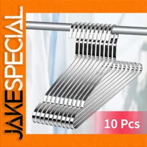 Stainless Steel Hanger Set of 10 (4 Sizes)