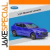 WELLY 1:24 Maserati Levante Diecast Model Blue