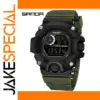 SANDA 326 Outdoor Digital Wristwatch with Luminous Display