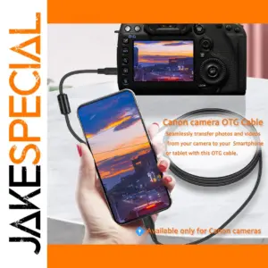 Canon Mini 5 Pin to USB Type C OTG Cable