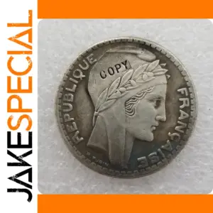 1932-1939 France 20 Franc Replica Coin Set
