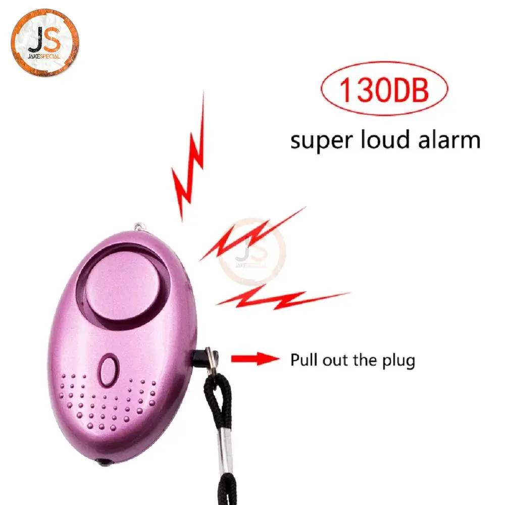 Black 130dB Personal Safety Alarm with Accessories 4 Black 130dB Personal Safety Alarm with Accessories - Image 4