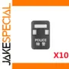 Military-Themed Building Block Handheld Shield X10