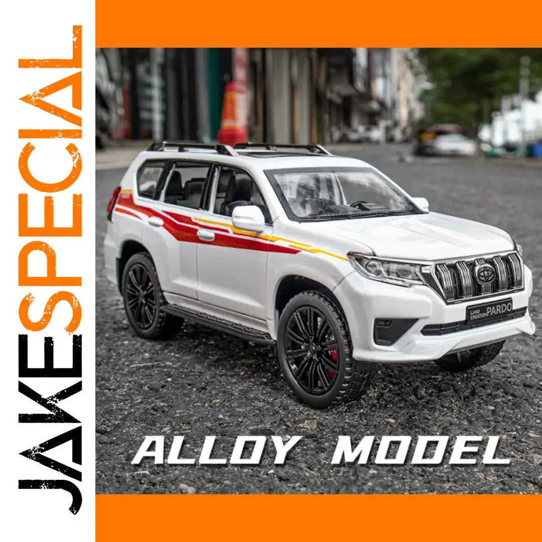 1/24 Toyota Land Cruiser Prado Diecast Model 1 1/24 Toyota Land Cruiser Prado Diecast Model