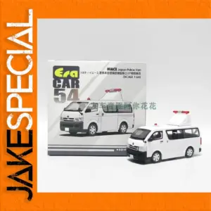 1:64 Scale Toyota Hiace Japan Police Van Model