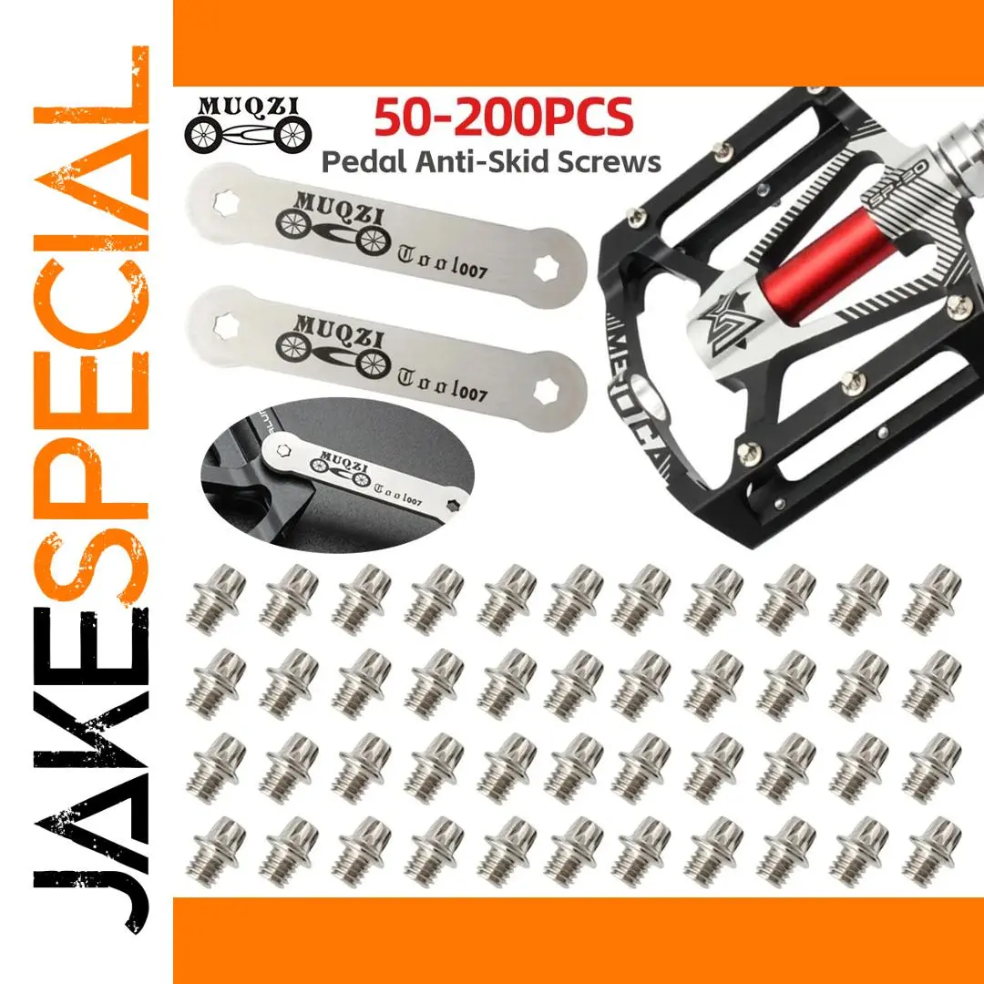 MUQZI MTB Pedal Screw Set 50-200 Pieces 1 MUQZI MTB Pedal Screw Set 50-200 Pieces