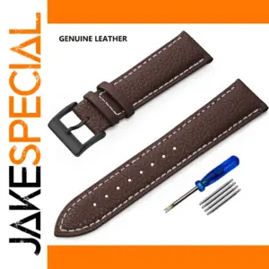 Genuine Leather Watch Band for Various Sizes