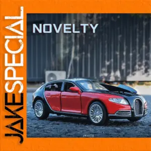 1:32 Scale Die-Cast Supercar Model Red Black